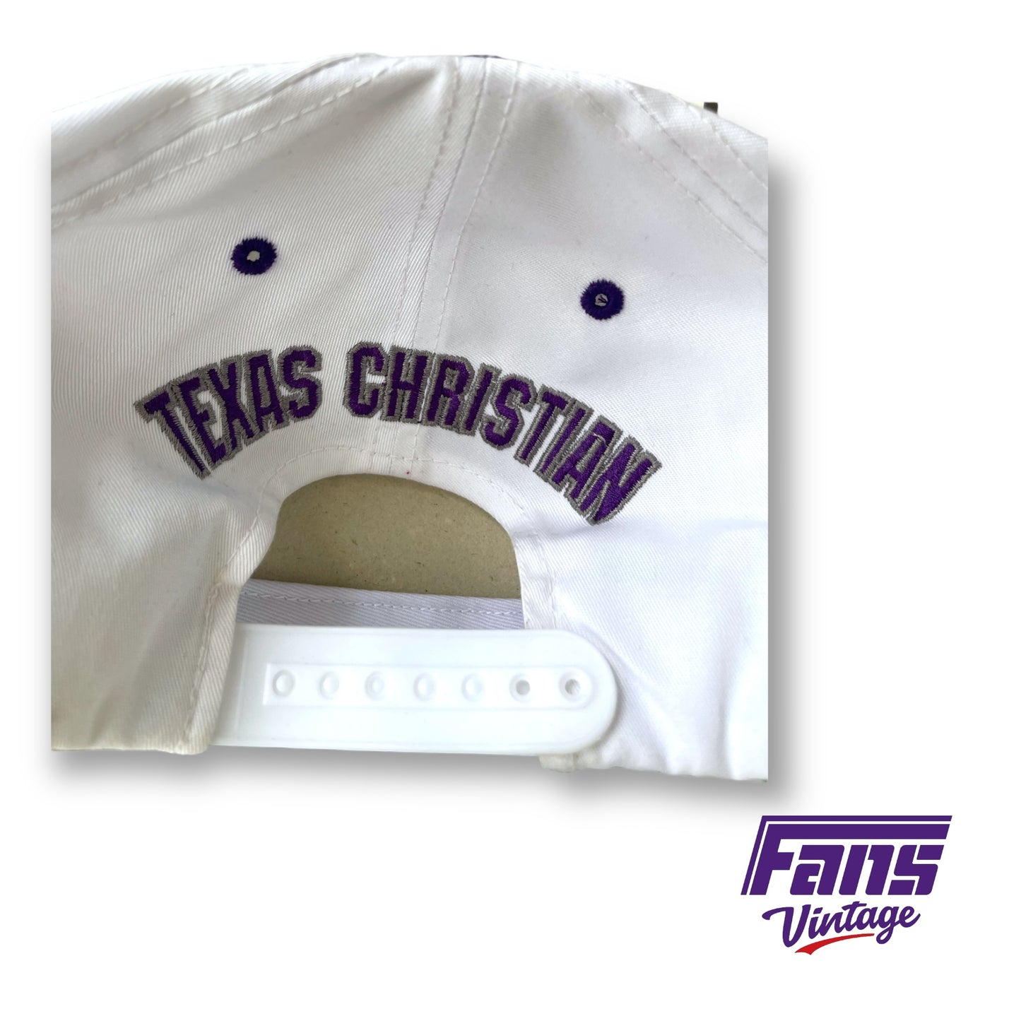 GRAIL 90s Vintage TCU Snapback Hat with Centennial Logo - New with Original Tags!