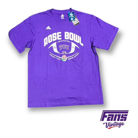Vintage TCU Football Rose Bowl Tee by Adidas - New with Tags!