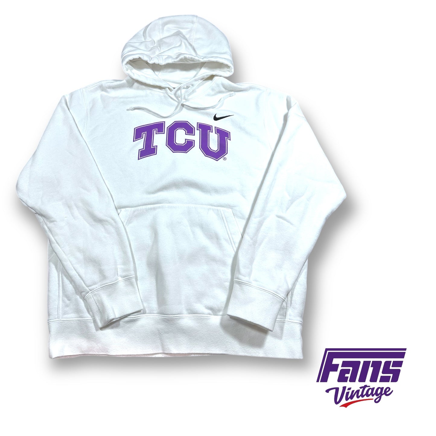 TCU Team Exclusive Nike Hoodie - Unique Light Purple Logo