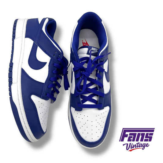 TCU Baseball Post Season Swag Nike Dunk Low “Concord” - Team Issued