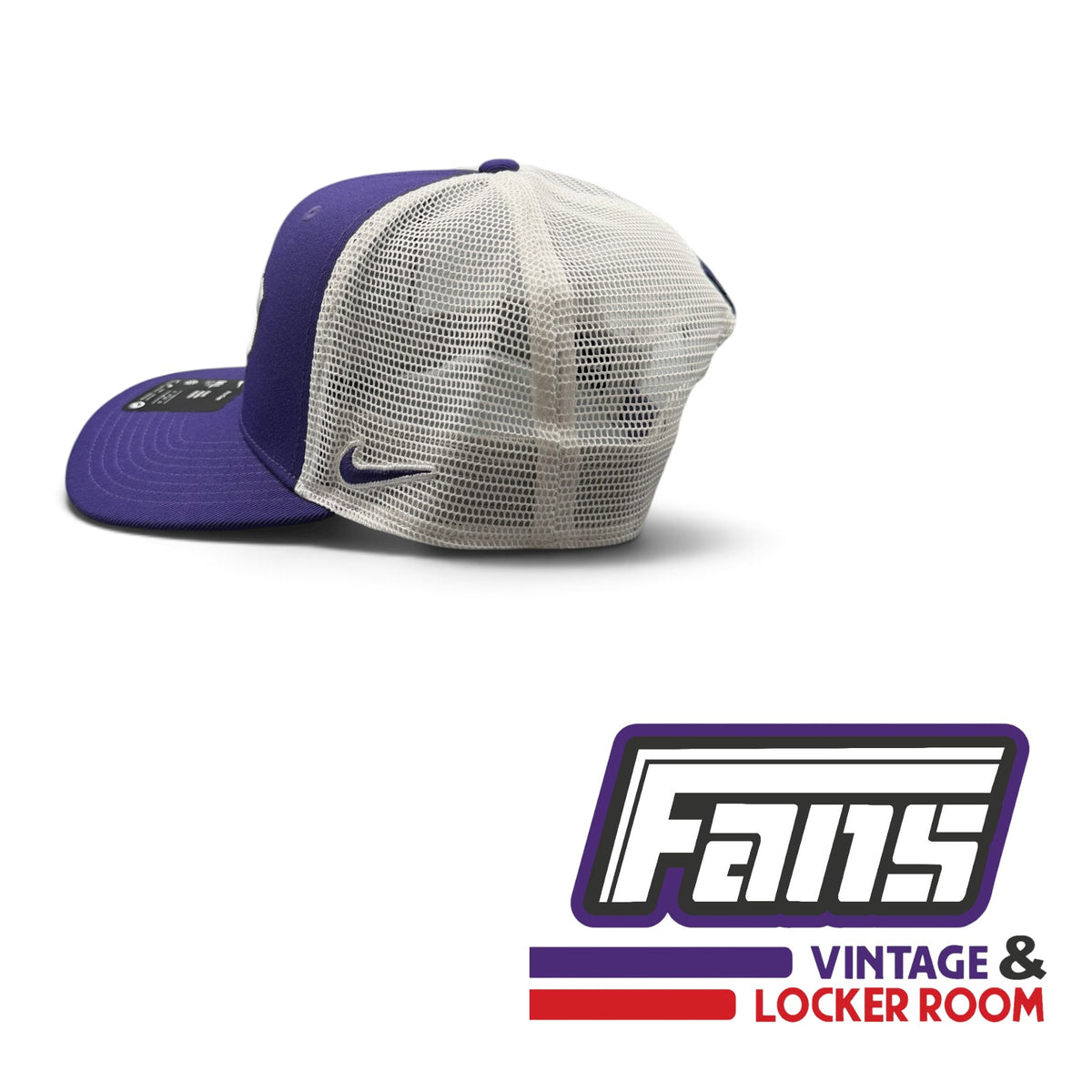 TCU Purple And White Nike Pro Trucker SnapBack Hat