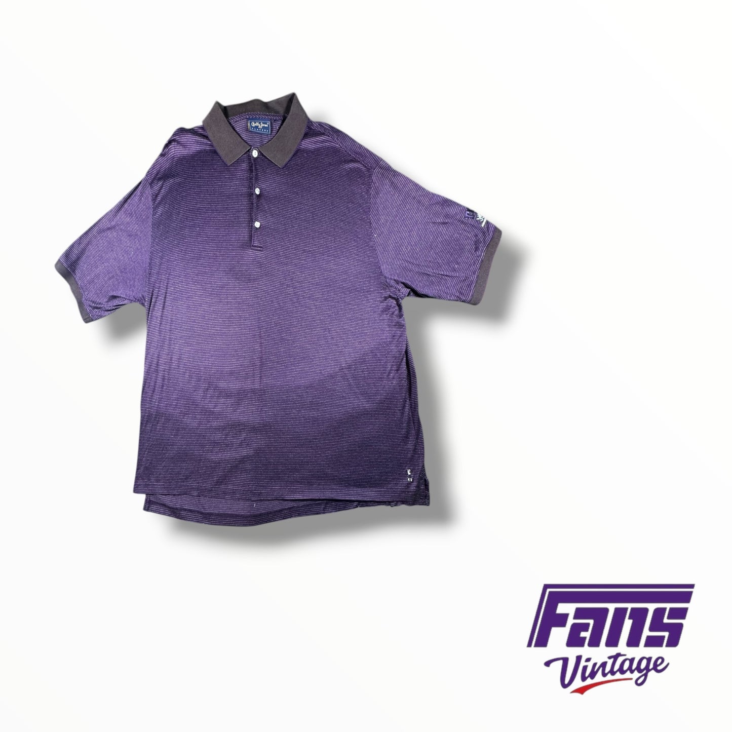 90’s Vintage TCU Horned Frog Classic Golf Tournament Premium Polo