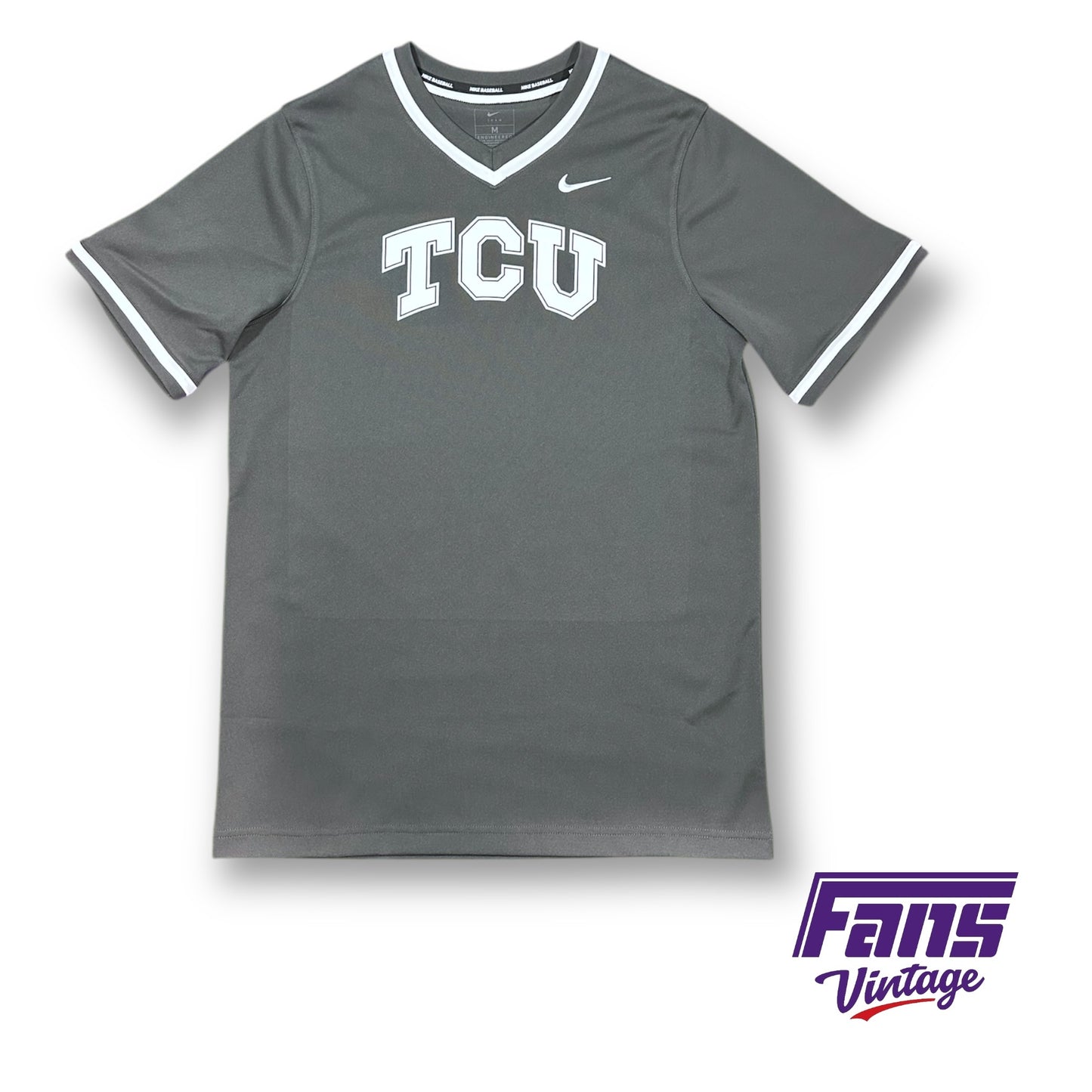 2022 TCU Baseball Game Worn Jersey - CWS Season Practice Jersey!