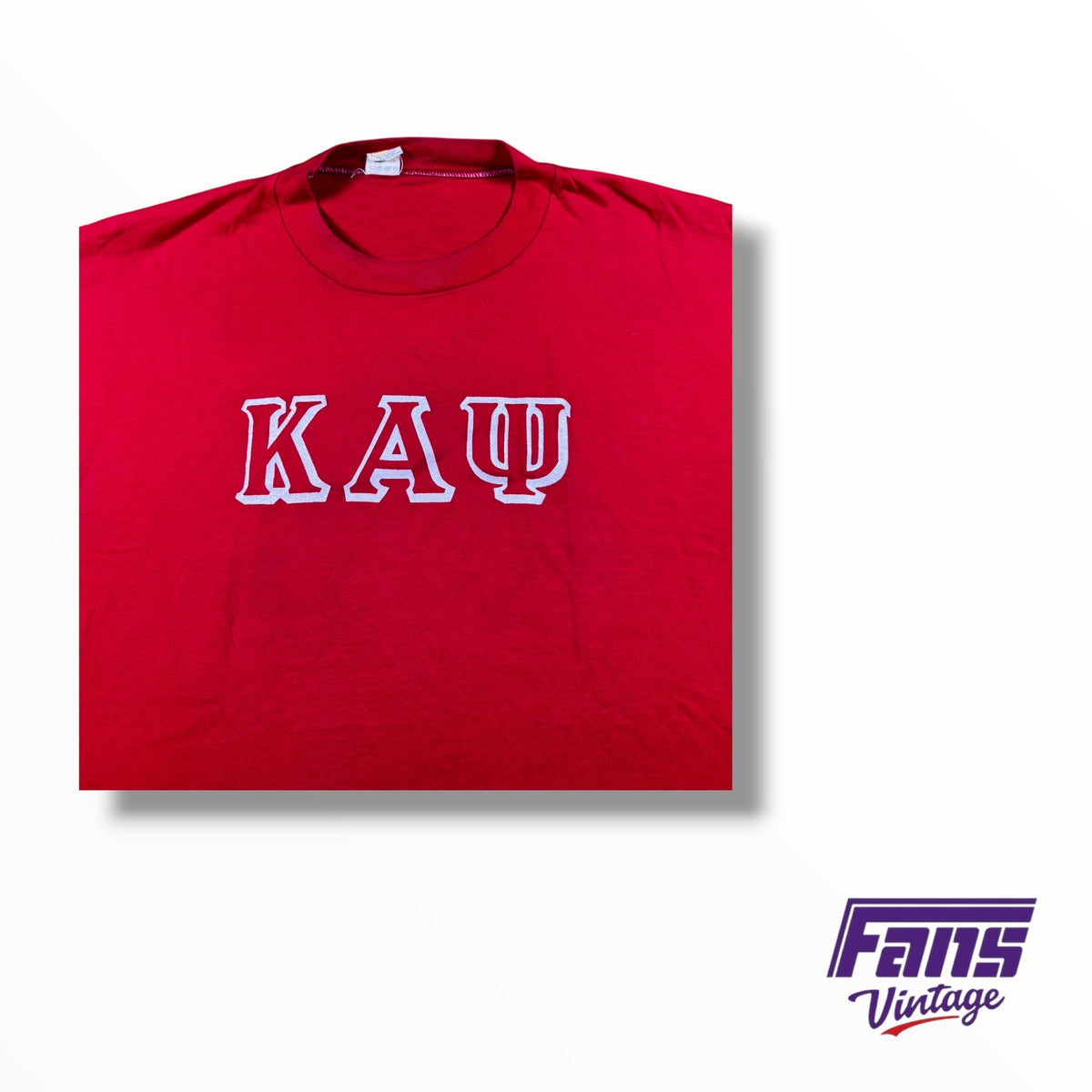 Vintage Fraternity Kappa Alpha Psi Greek Letters Tee