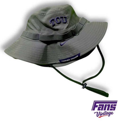 Coach Issue Nike TCU Bucket Hat with Adjustable Strap - New with Original Tags!