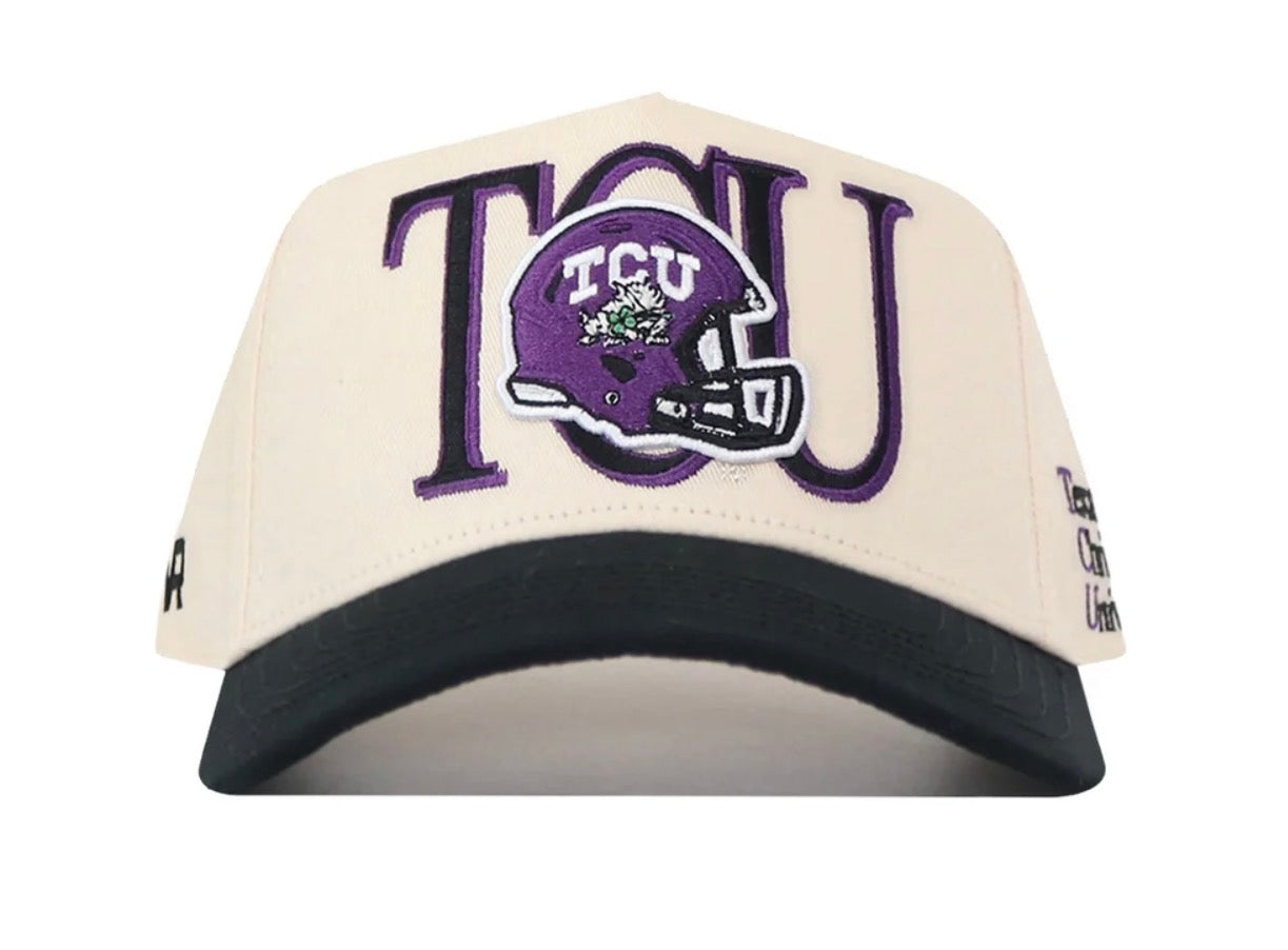 TCU Football Shamrock Helmet Aer Lingus Limited Edition Hat by No Rivals