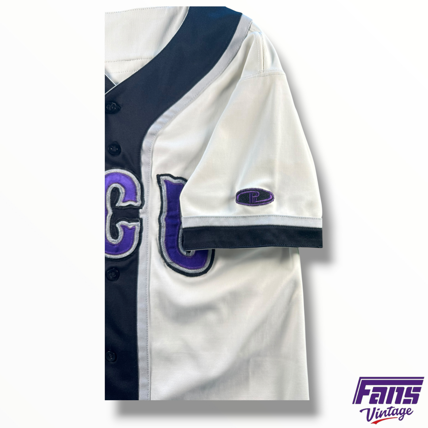 90s Vintage Fully Stitched Baseball Jersey with Satin Letters