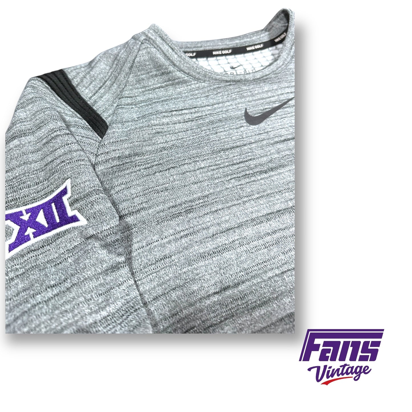 TCU Basketball Team Exclusive Nike Golf Crewneck Sweater - New With Tags!