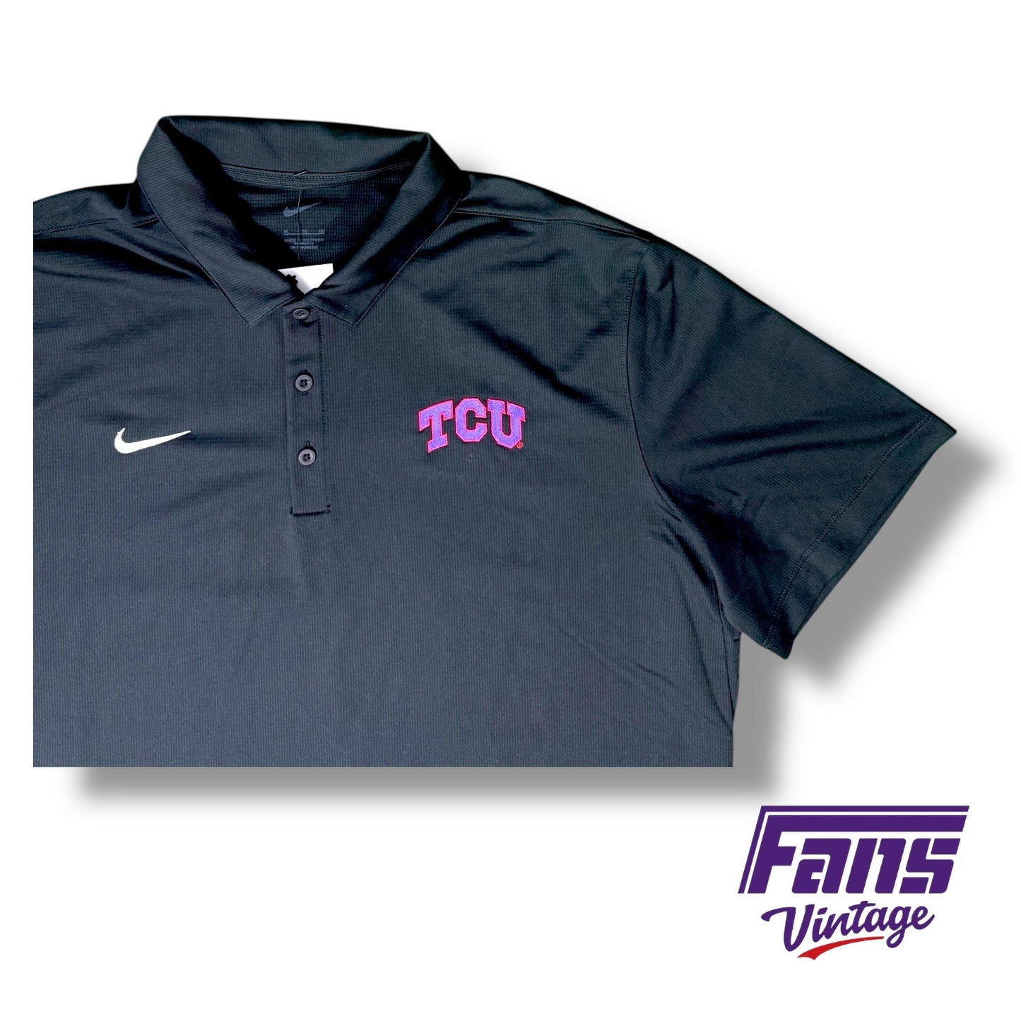 TCU Nike Polo - Team Issued