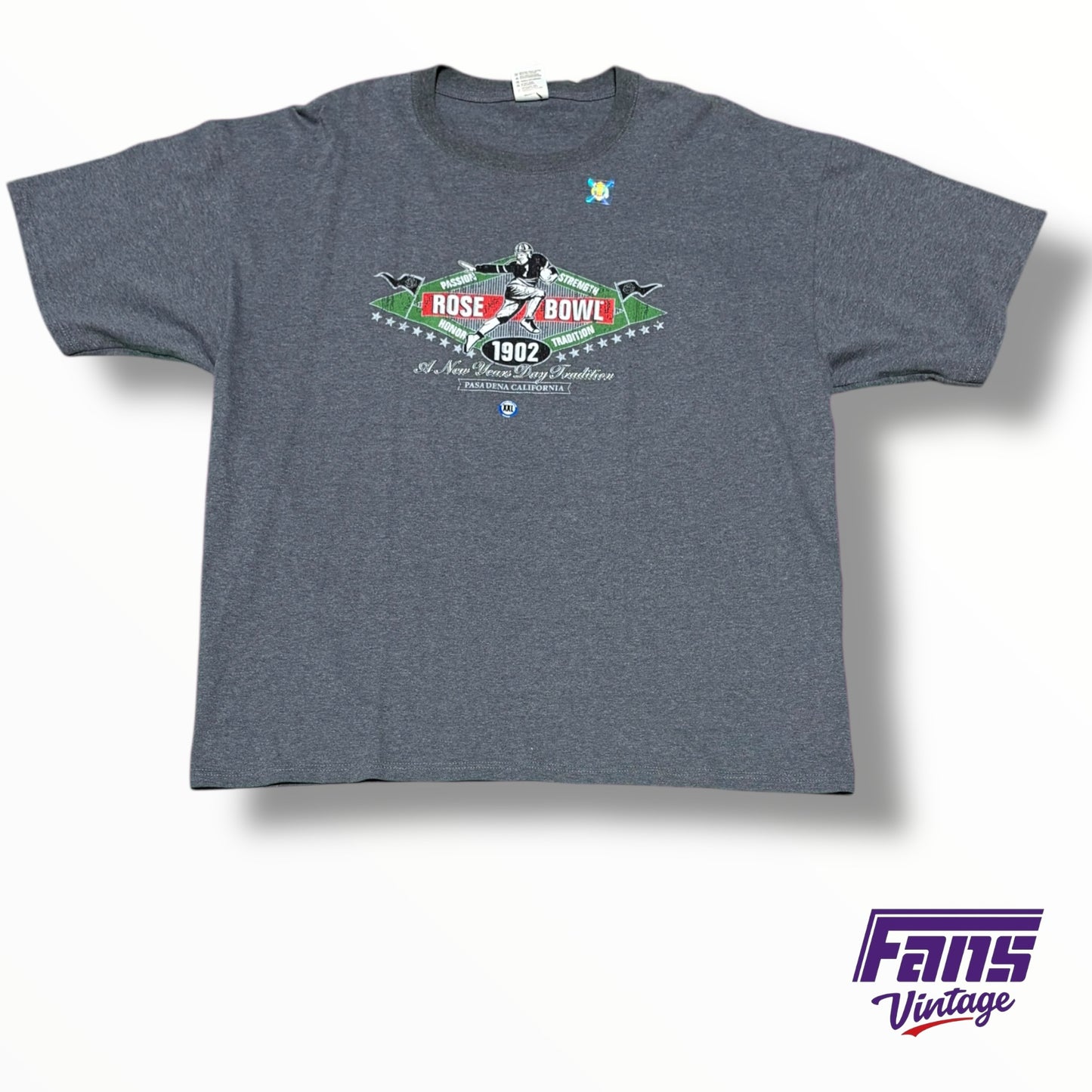 RARE! Vintage Rose Bowl Since 1902 Commemorative T-Shirt - Purchased at TCU Rose Bowl Appearance + New with Tags
