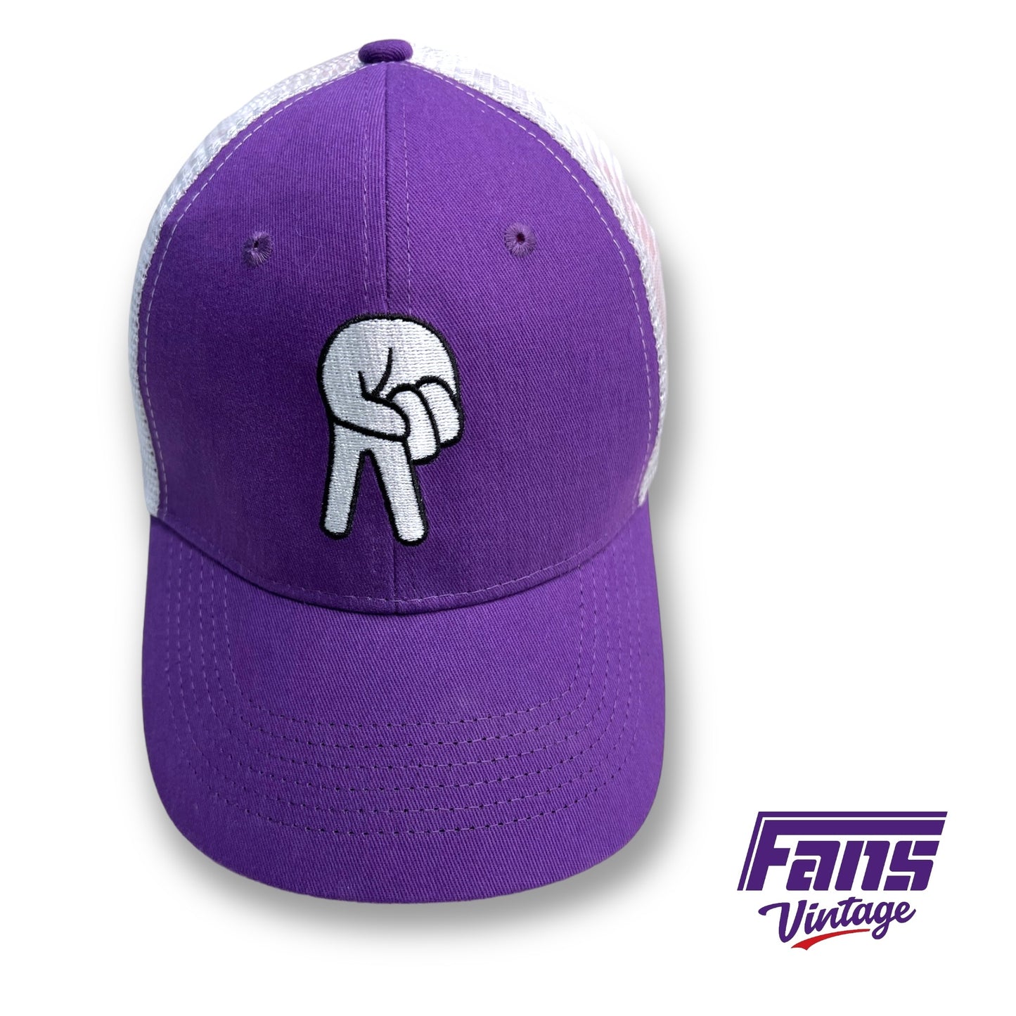 TCU Football Team Custom Item! Offense Hand Signal Trucker Hat