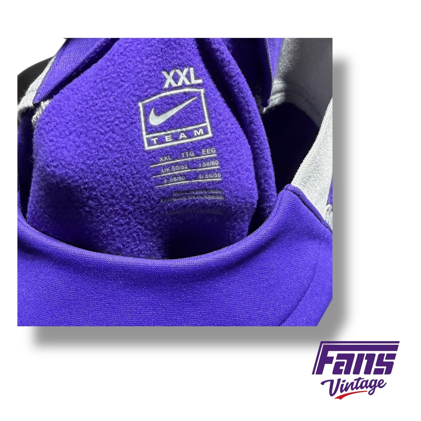 Vintage TCU Y2K Era - Custom Basketball Team Issued Pullover Sweater - Brand New Condition!