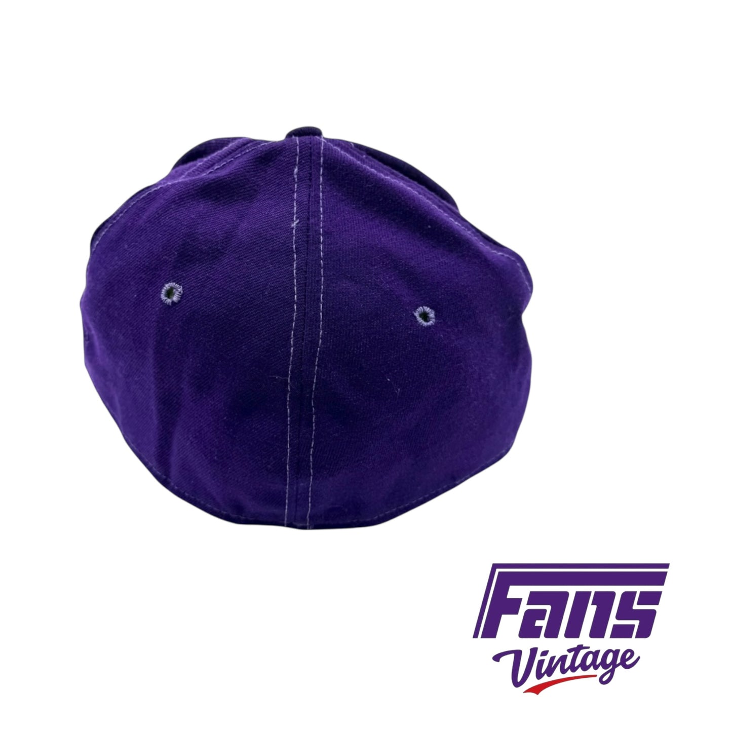 RARE! Vintage TCU Team Issued 1970s Stacked Logo Baseball Hat