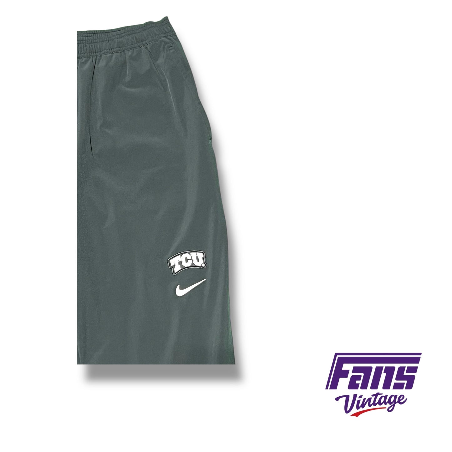 TCU team issued Nike training & travel pants - Matte material with tapered legs