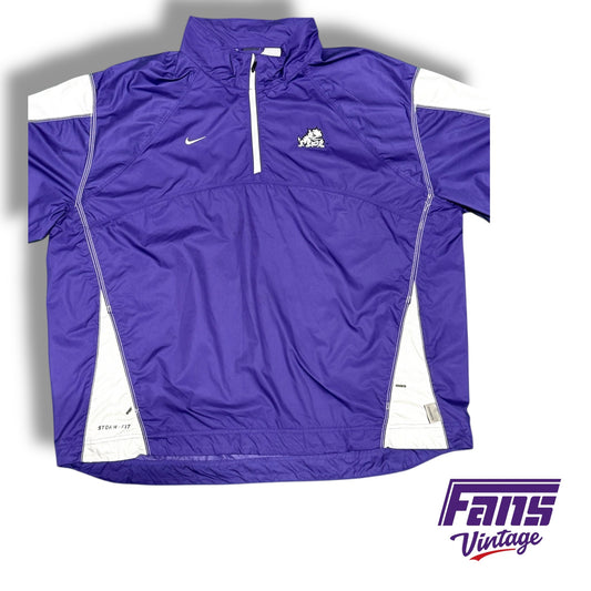 Vintage Nike TCU Y2K Era Quarter Zip - RARE Storm Fit Windbreaker