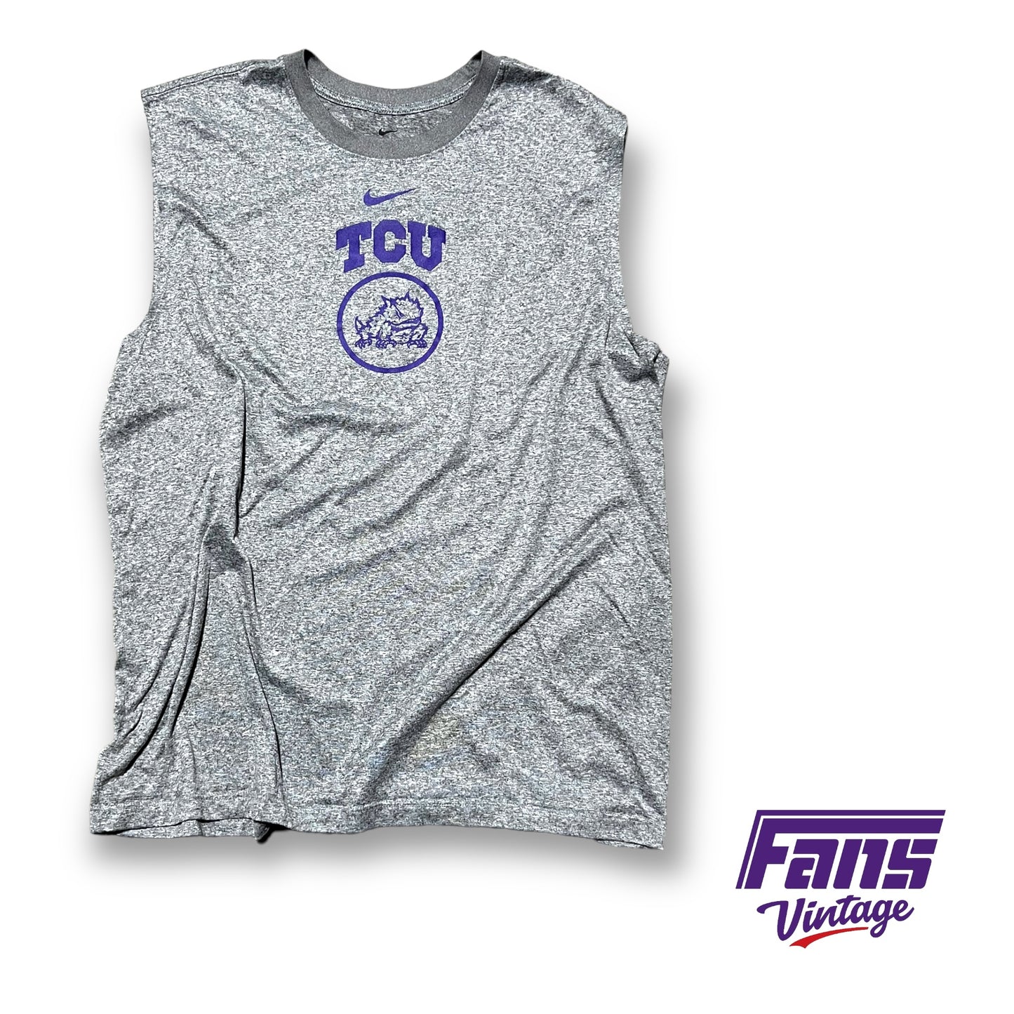 TCU Basketball Team Issued Nike Training Tees & Premium Shooting Muscle Tanks - 3 color options!