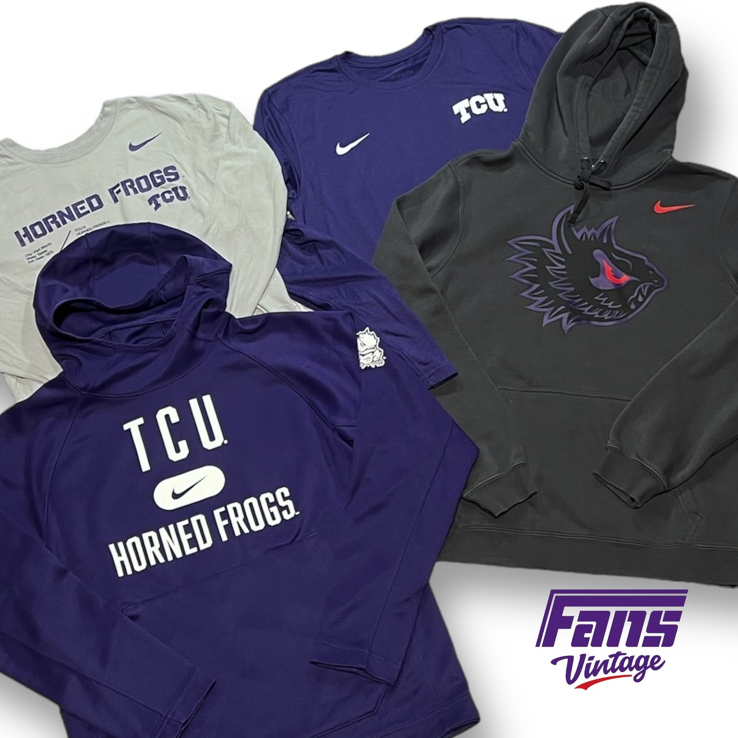 TCU Football “Nike Christmas” Team Exclusive Bundle - Size Adult Small