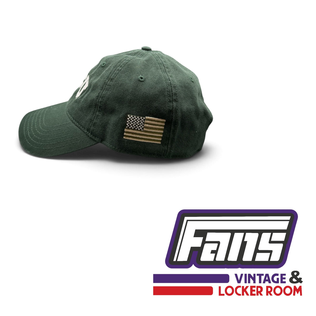 TCU Baseball 2025 Military Appreciation Forest Green Dad Hat