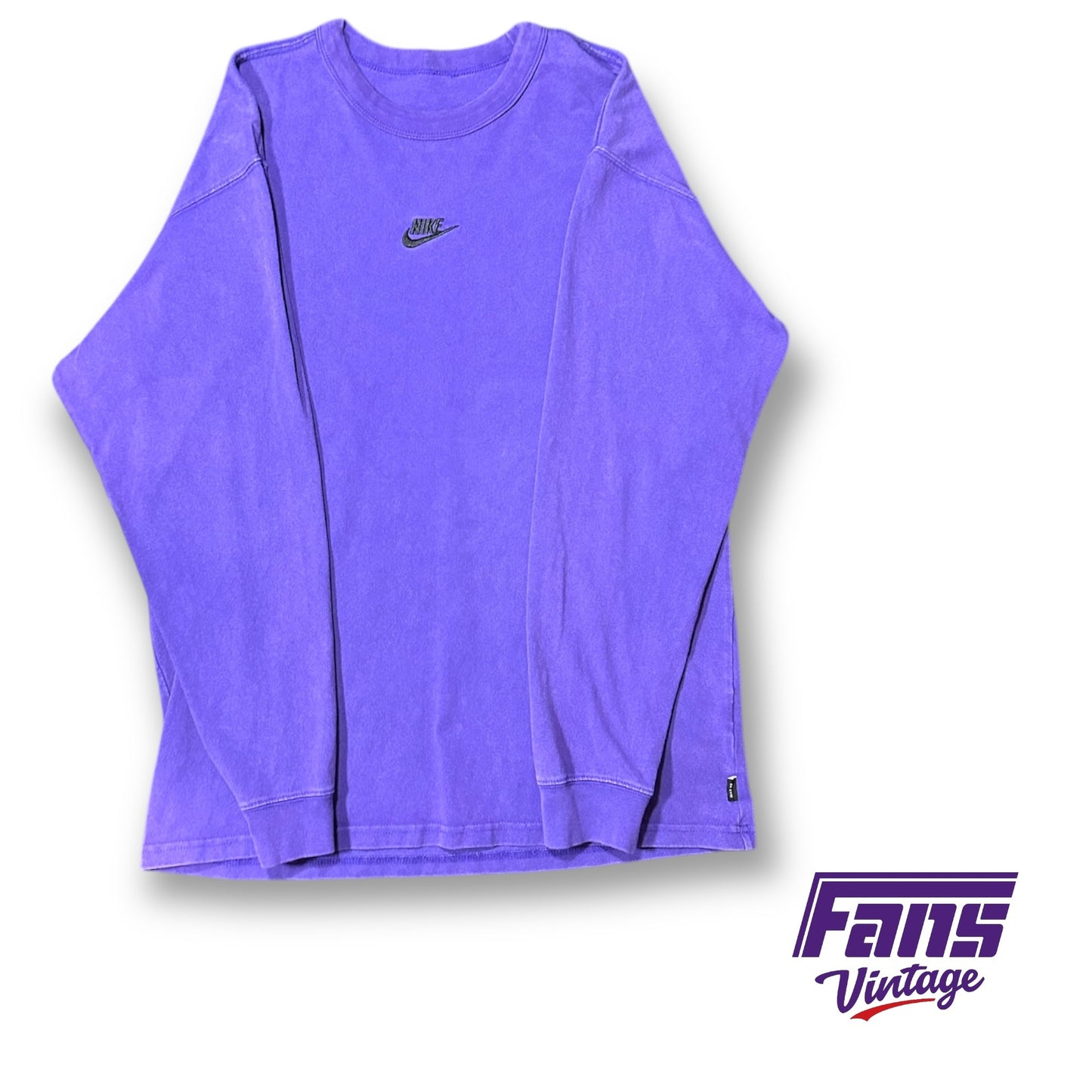 *Rare Team Custom* TCU Basketball Team Issue Nike Sportswear Crewneck Long Sleeve Shirt with Custom Graphics!