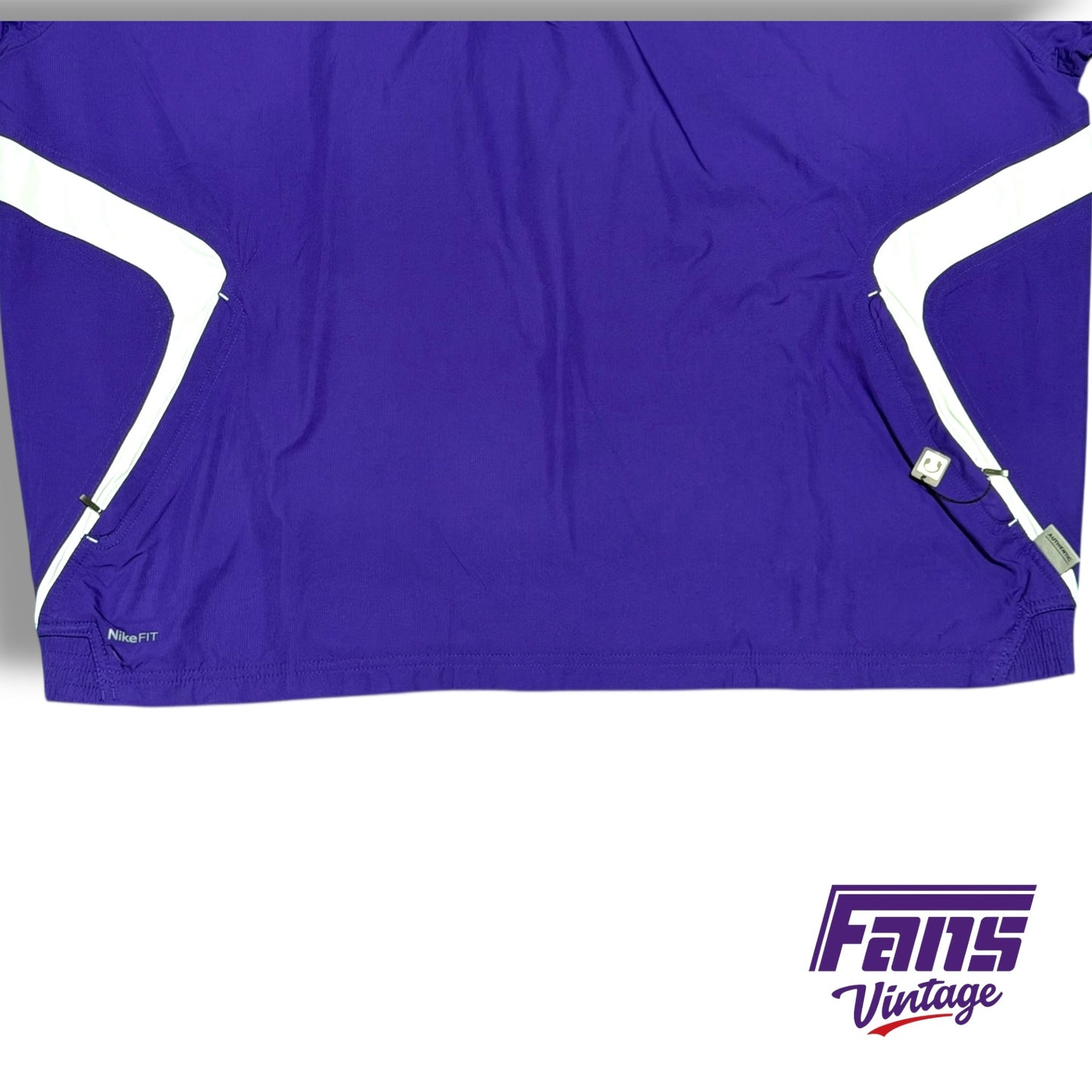 Vintage TCU Y2K Era Team Custom Quarter Zip Pullover