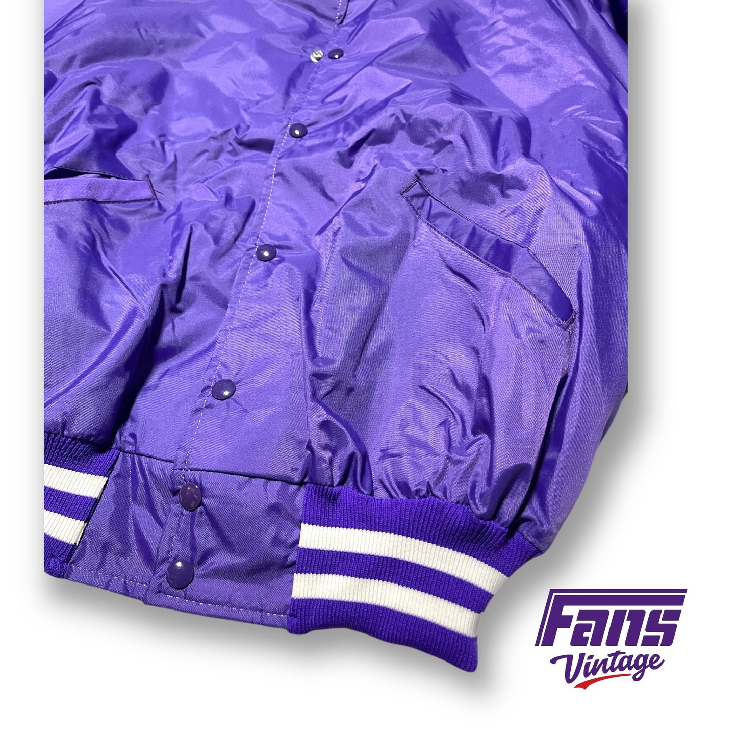 New with tags! 90s Vintage Purple Team Bomber Jackets - Ready to Customize!