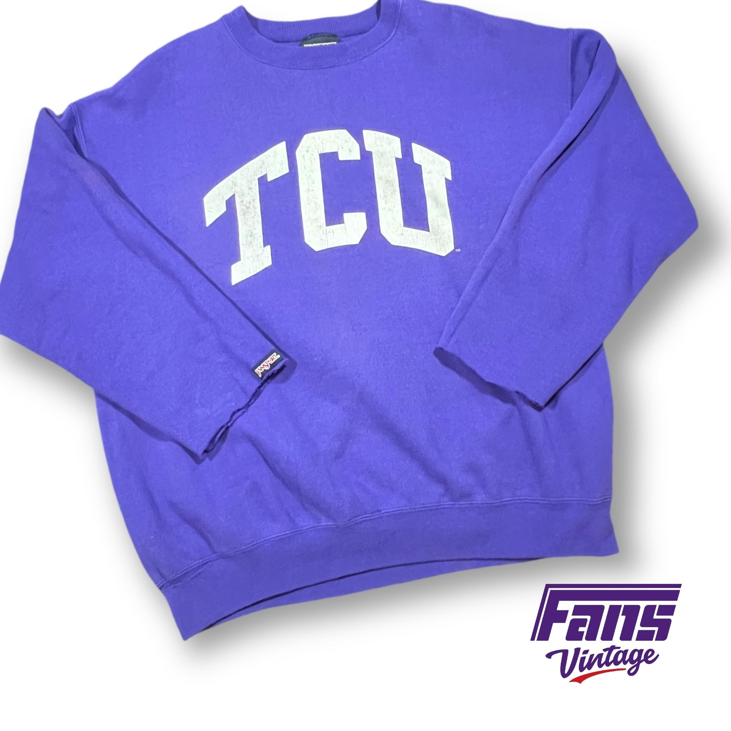 Vintage Jansport TCU crewneck sweater