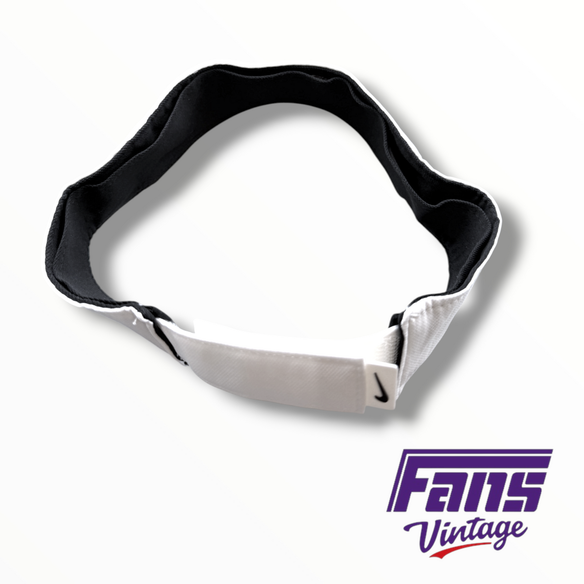 TCU Team Issue Whiteout Sideline Visor