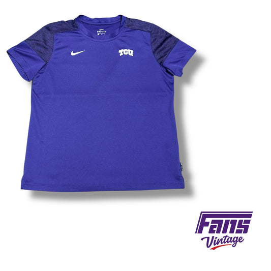 TCU Nike Team‑Issued Premium Training Tee