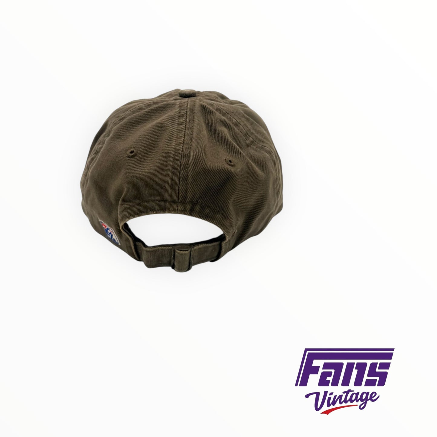 Vintage Y2K TCU dark greenish tan khaki look embroidered dad hat from The Game