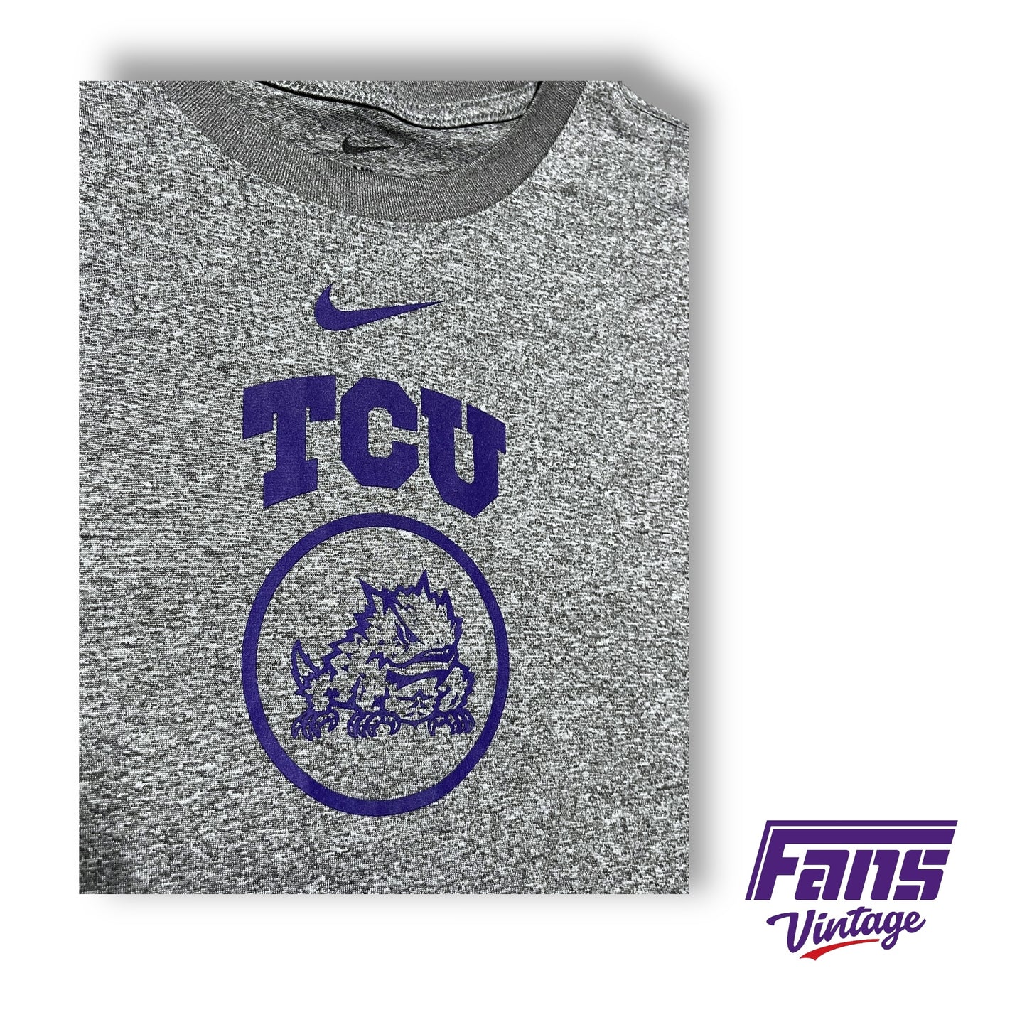 TCU Basketball Team Issued Nike Training Tees & Premium Shooting Tees - 3 color options!