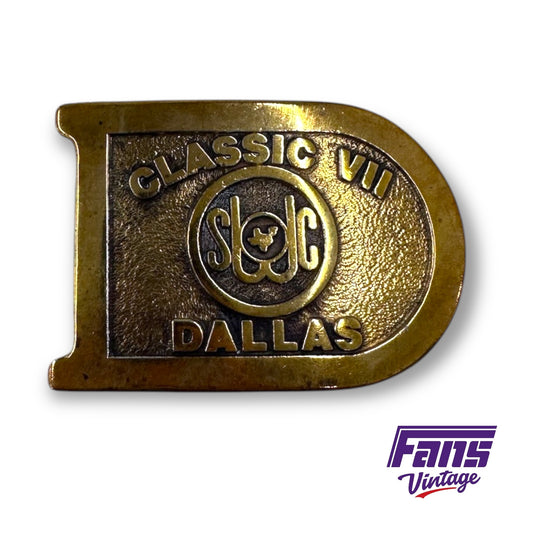 Vintage Southwest Conference Dallas Classic Belt Buckle