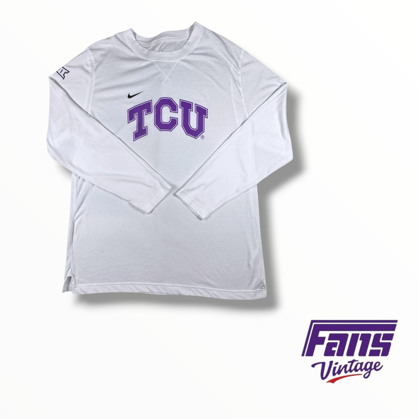 TCU Football Nike Team Issued Long Sleeve Shirt