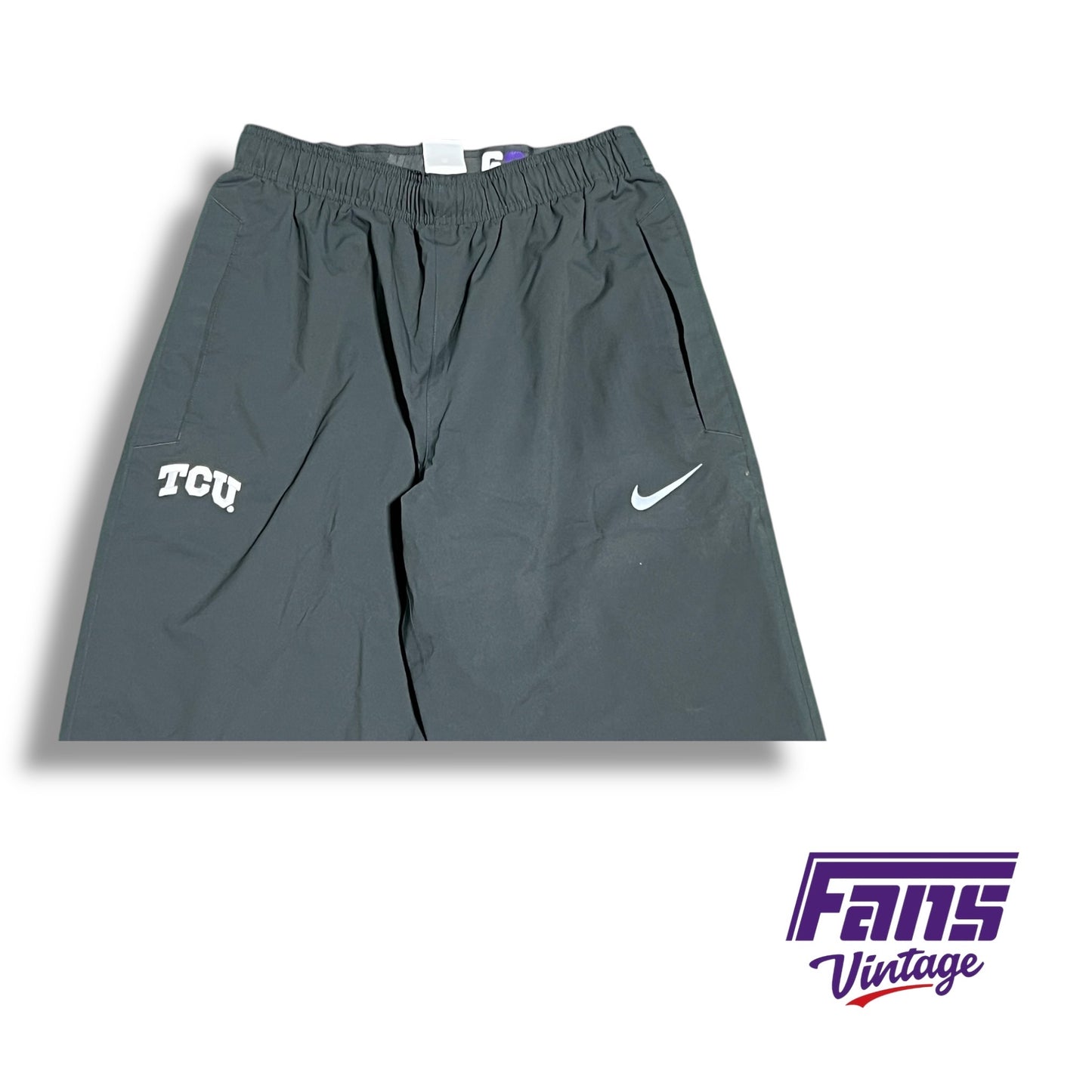 RARE TCU Nike Team‑Issued Premium Custom Storm‑Fit Set - Zip up Jacket and Pants