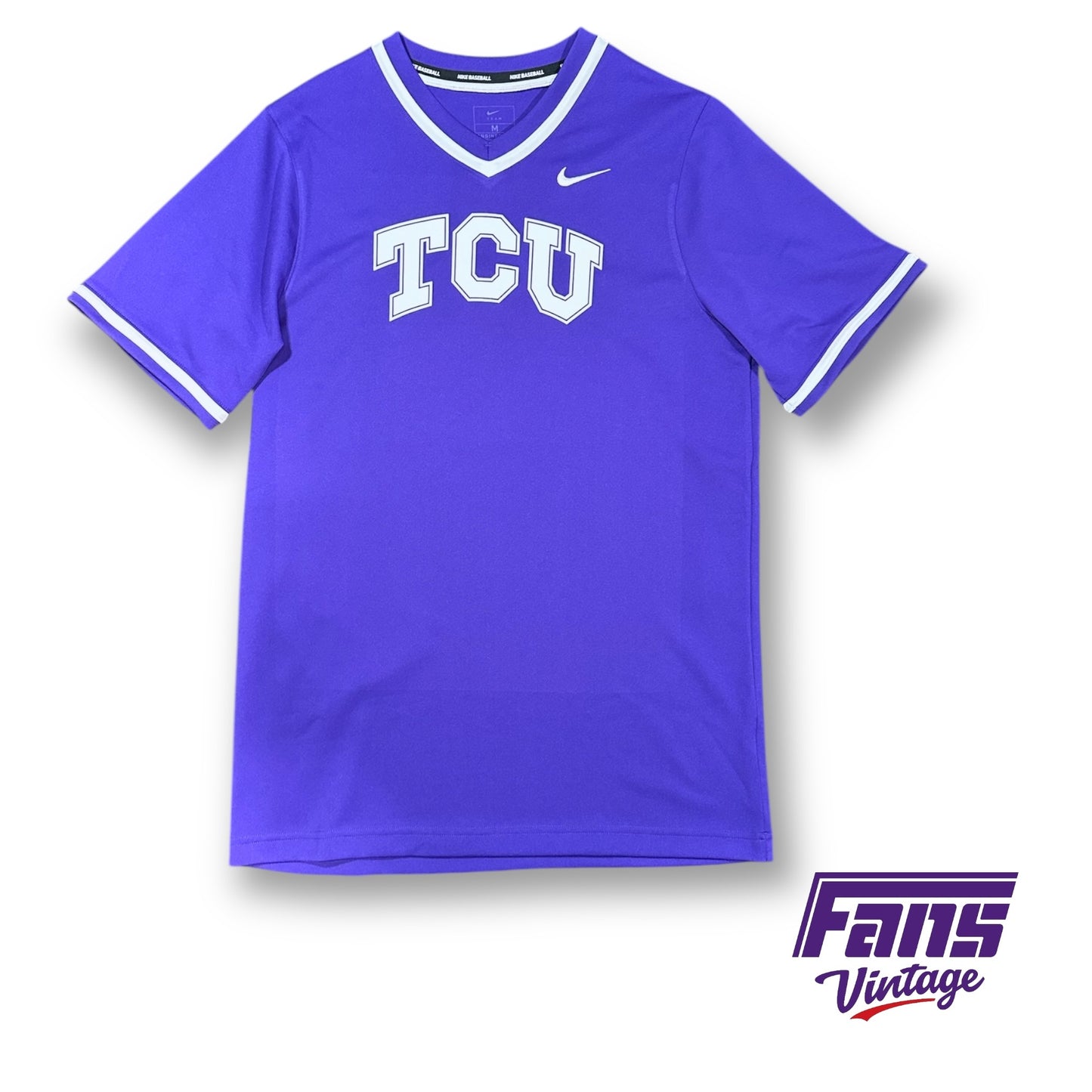 2022 TCU Baseball Game Worn Jersey - CWS Season Practice Jersey!