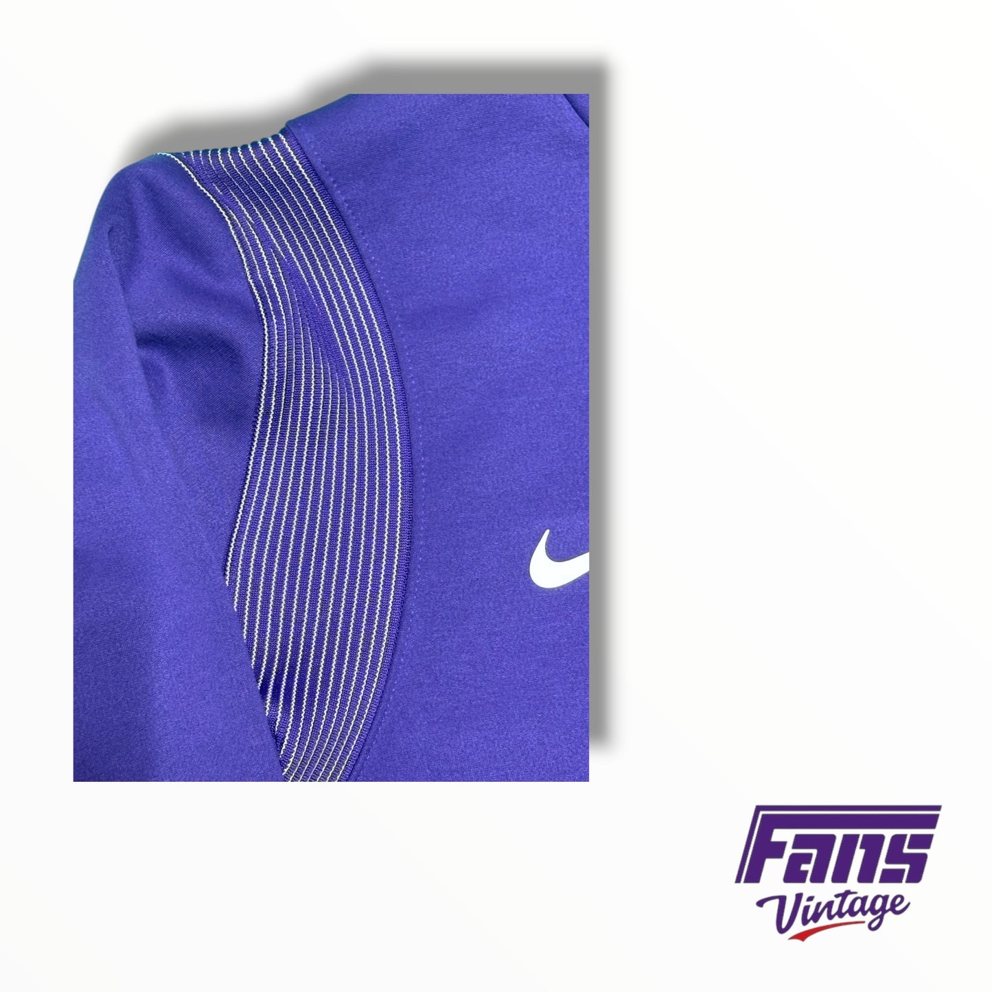 TCU Nike Team Issued Metallic Frog Logo Hoodie