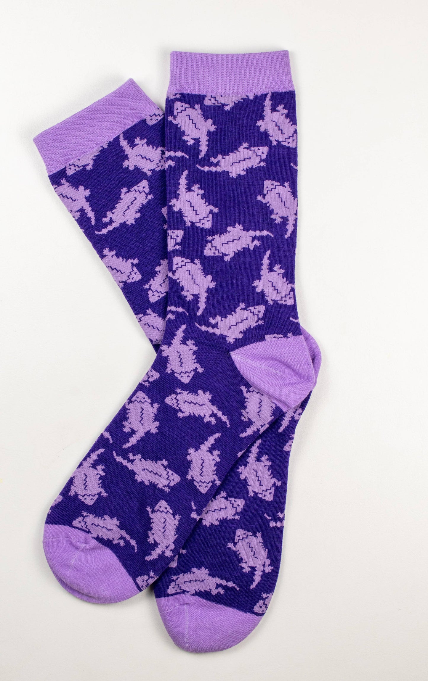 William & Lauren TCU Horned Frog Sock