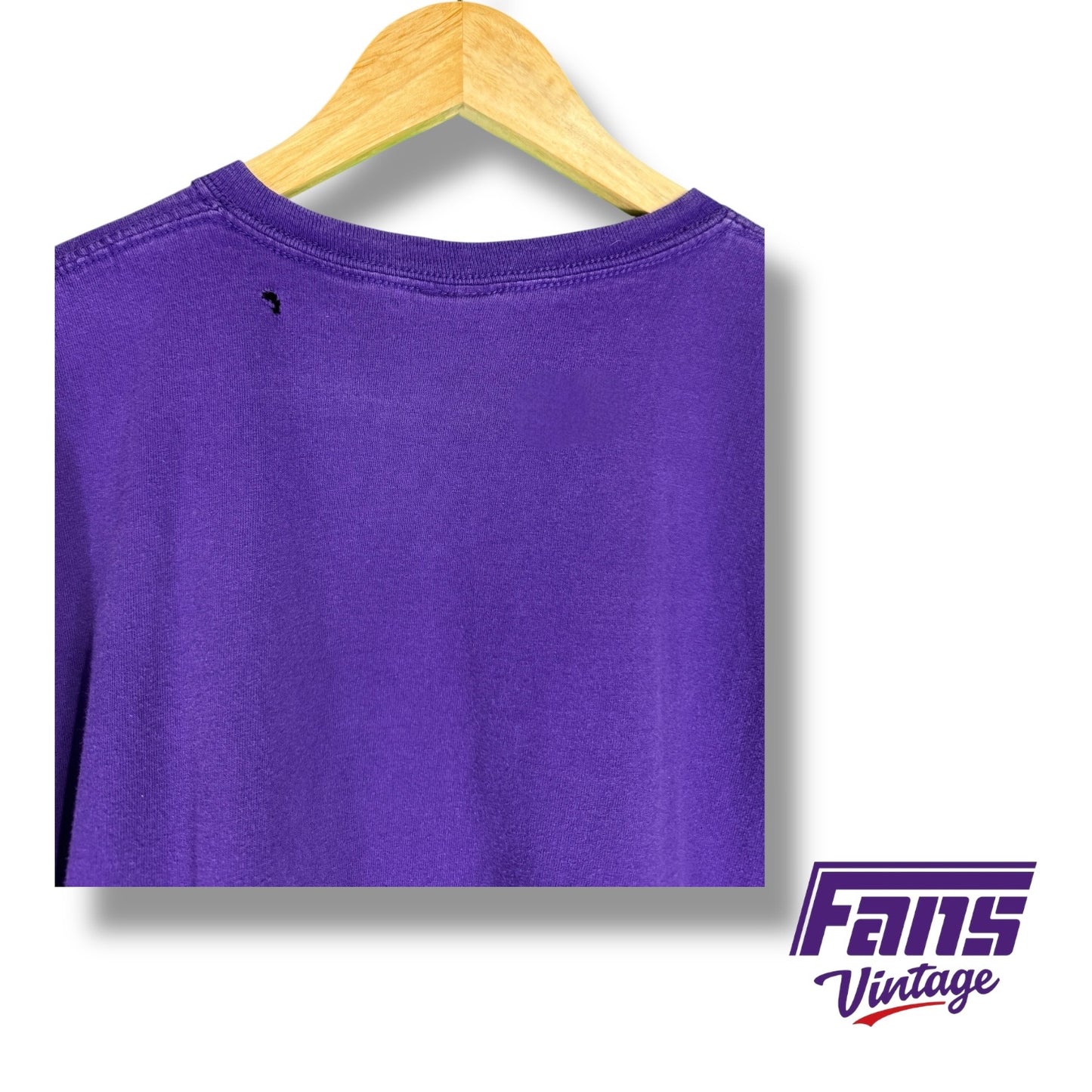 TCU Vintage Rose Bowl Shirt With Awesome Distressed Look