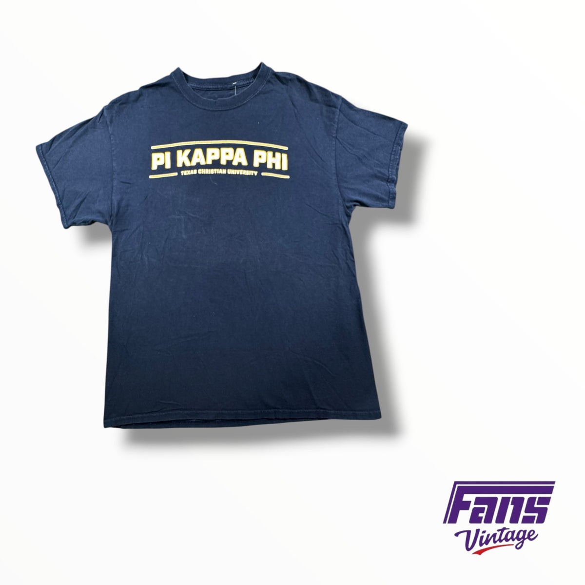Vintage TCU Double Sided Fraternity Pi Kappa Phi Cotton Tee