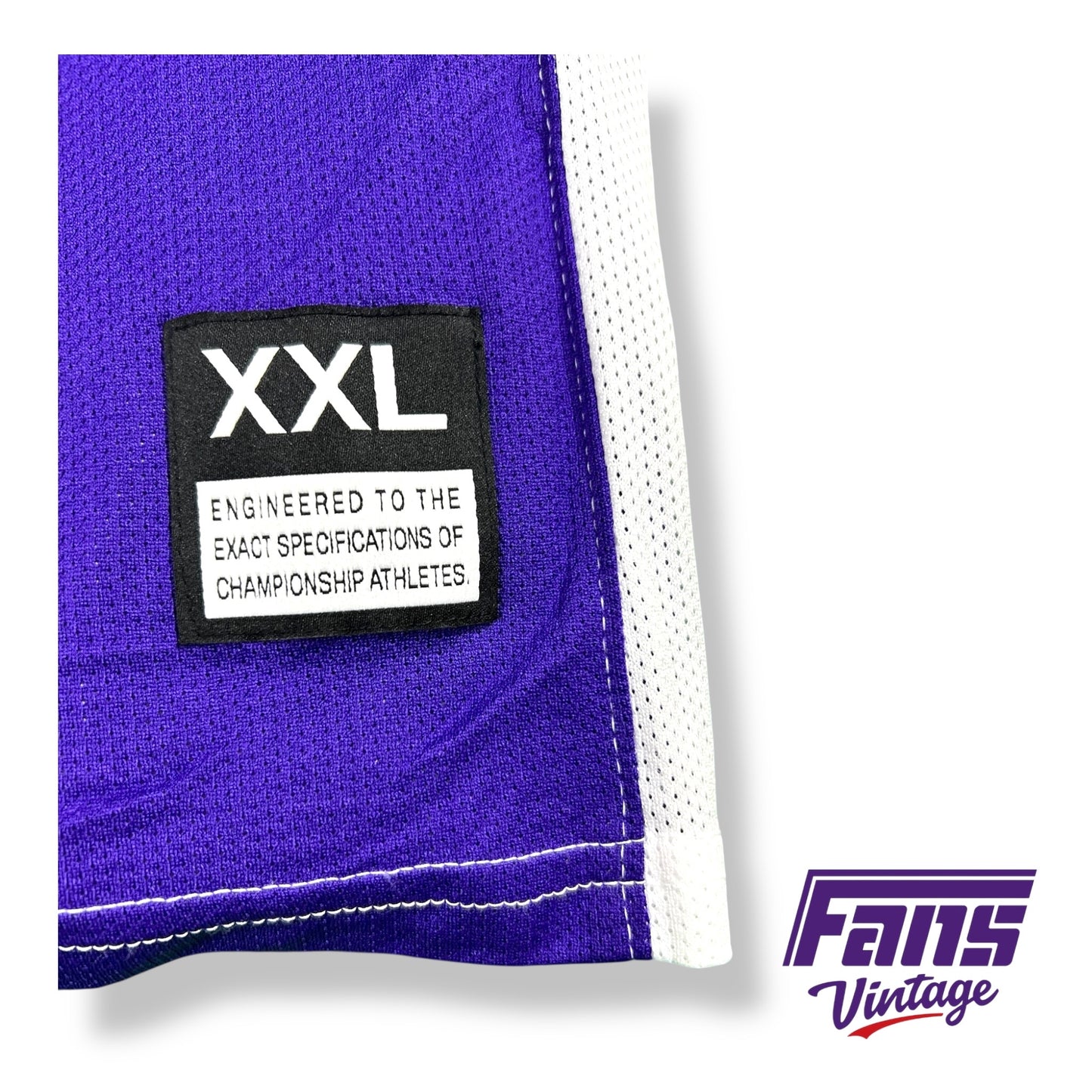 Rare TCU men’s basketball reversible jersey with two different logos!