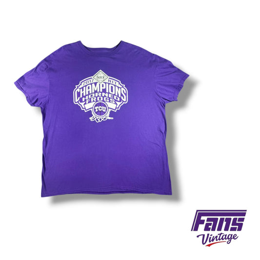 TCU Basketball NIT Champions NYC 2017 shirt