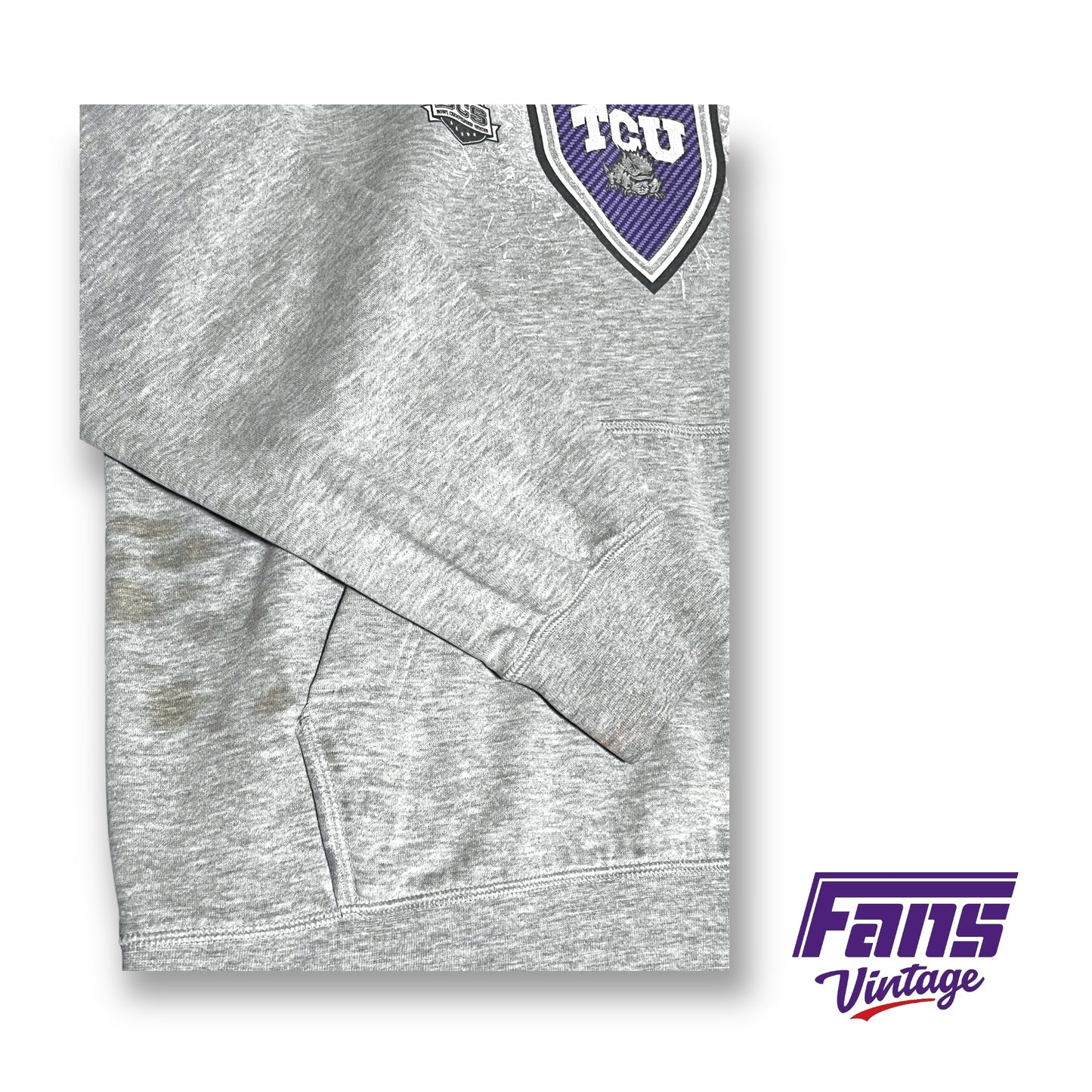 TCU Rose Bowl Champions Nike Locker Room Issue Hoodie