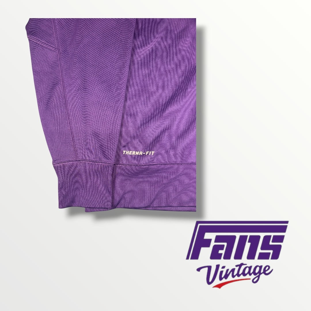 Nike Therma-Fit TCU Pullover with Cozy Fleece Lining