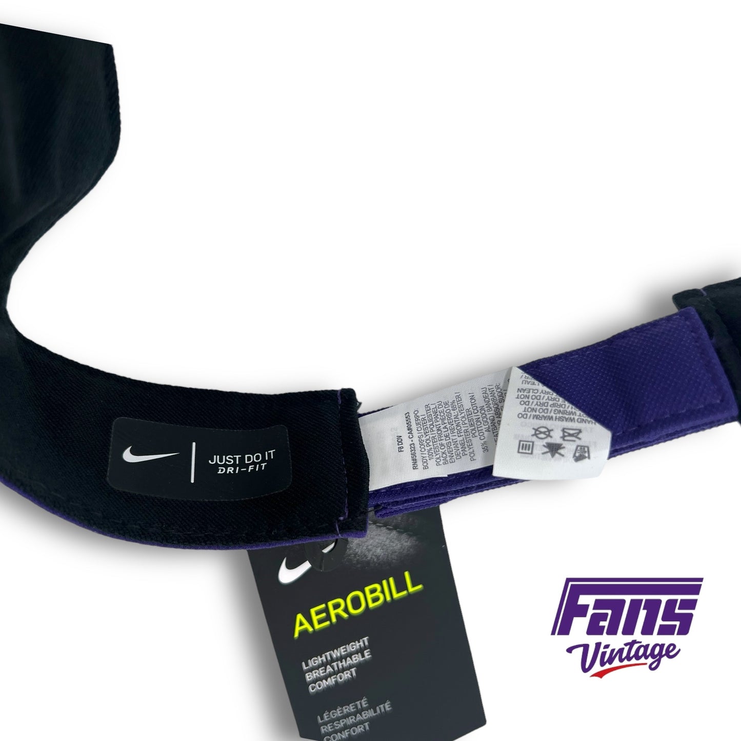 TCU Football Nike Team Issue Coach's Sideline Visor - New!