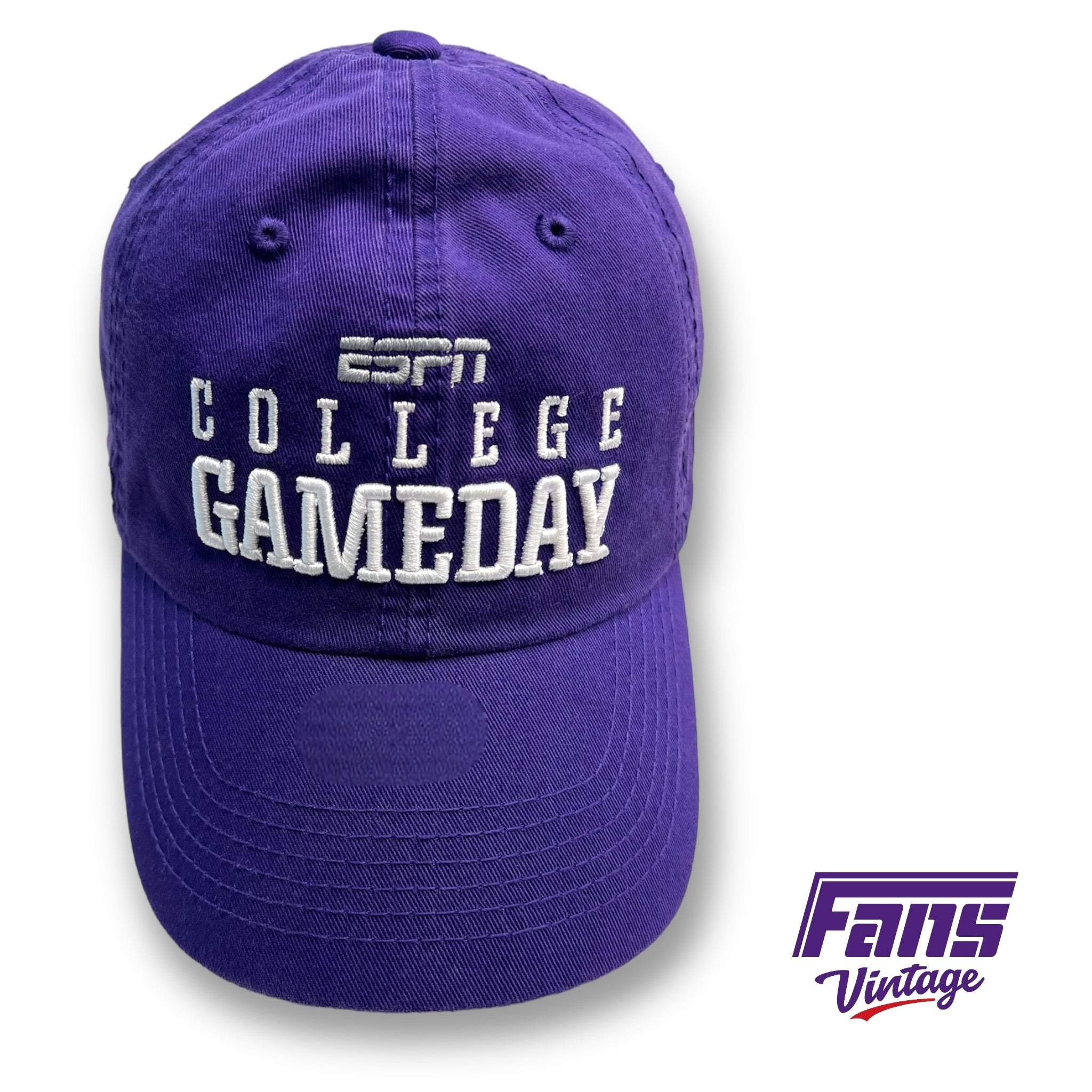 Espn Hat Design TCU ESPN College Gameday Hat – Fans Vintage