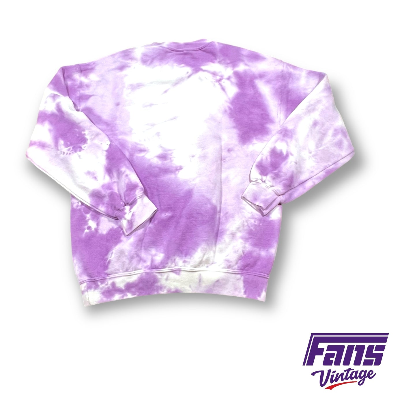 TCU Tie Dye “FEAR THE FROG” Crewneck Sweater