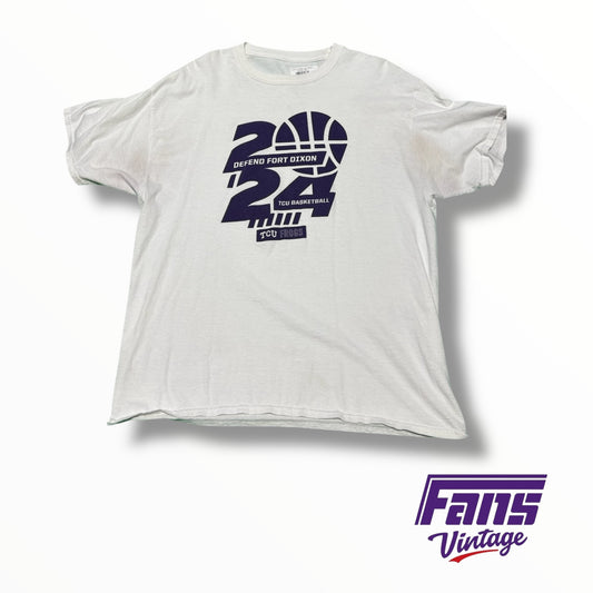 TCU 2024 Basketball Defend Fort Dixon T-Shirt