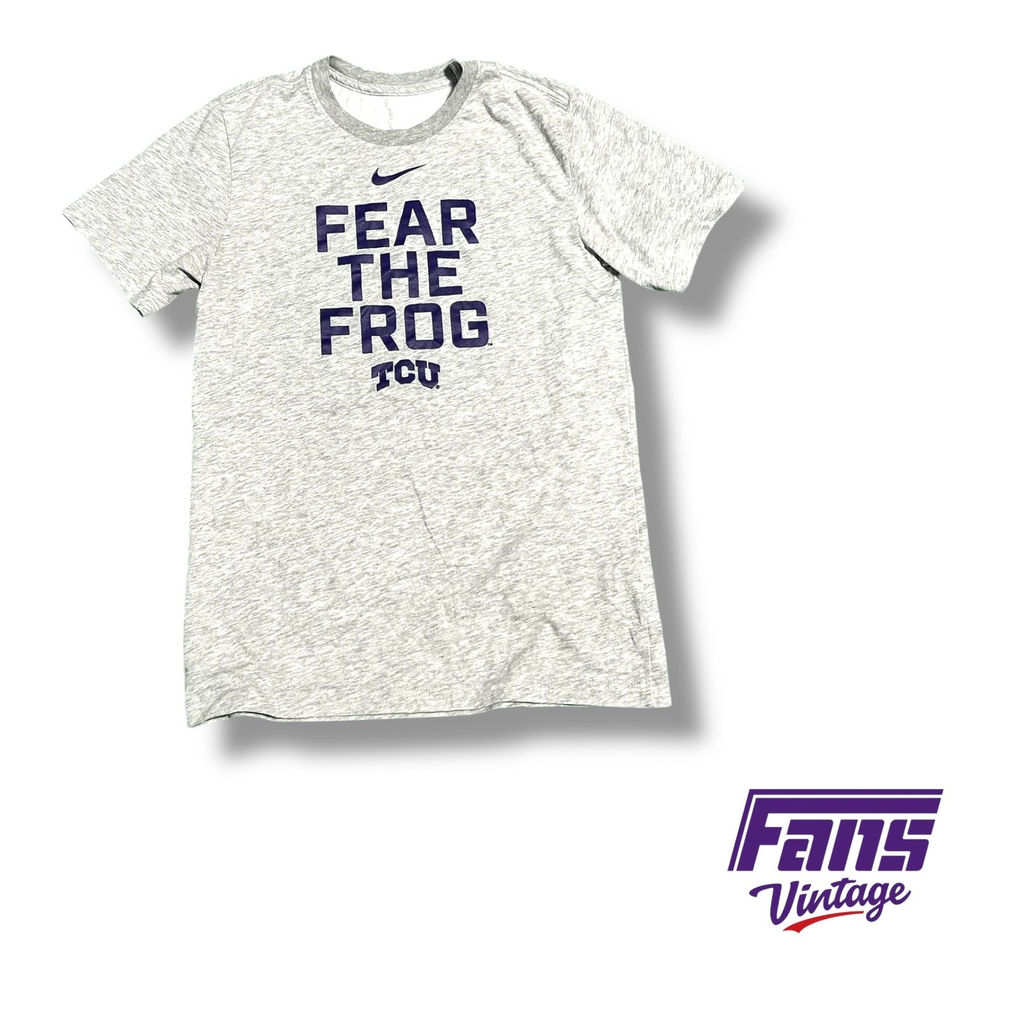 TCU Nike team issued “Fear the Frog” soft training tee