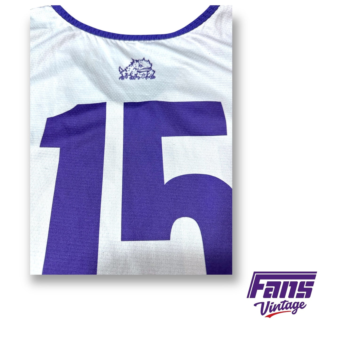 Team Issue Nike TCU Basketball Practice Jersey