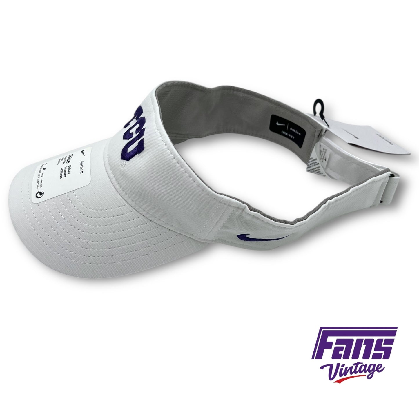 TCU Football Team Issued Coach's Visor - New
