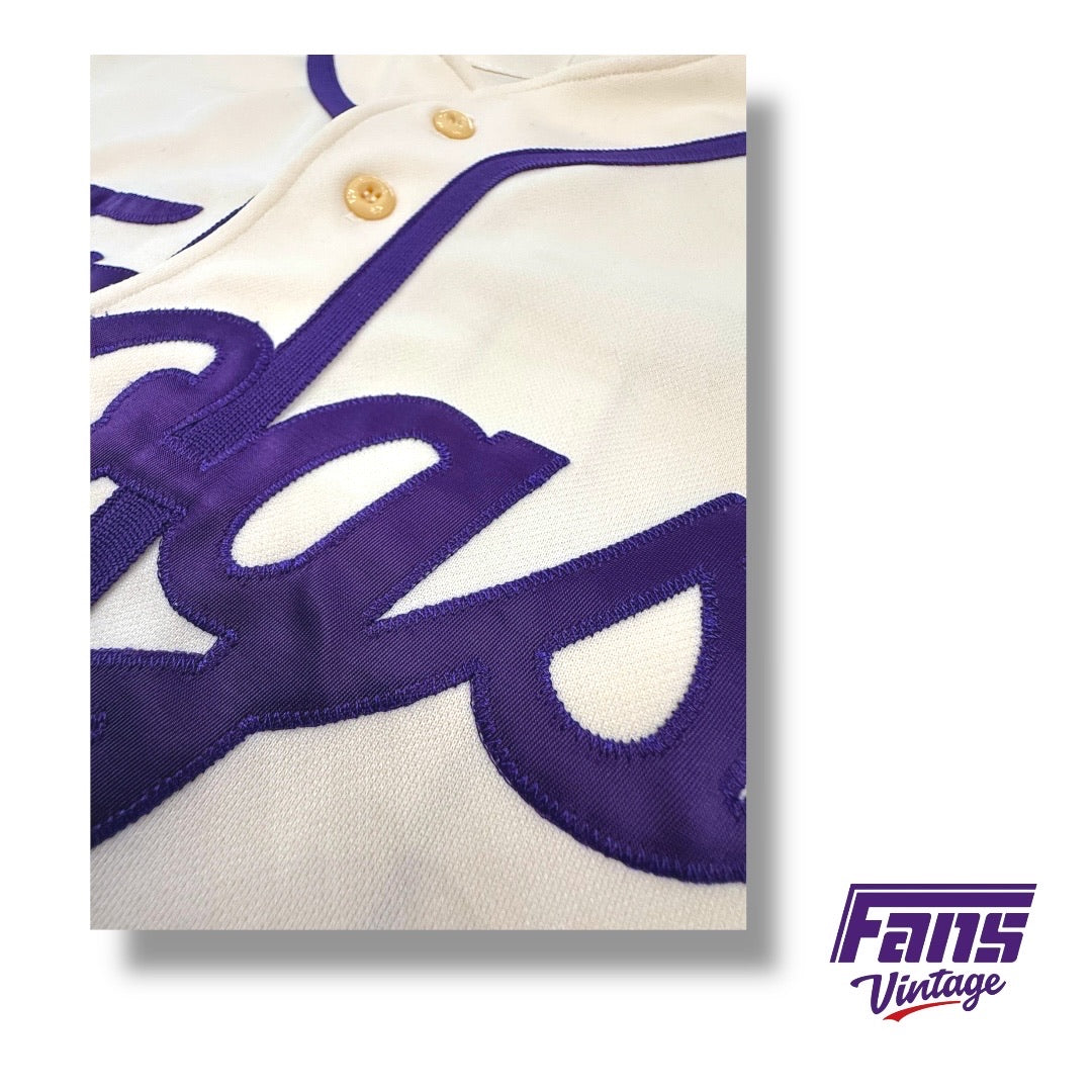 Vintage TCU Baseball Game Worn “GRAIL” Throwback Jersey